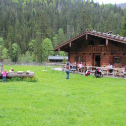 Familienwanderung im Chiemgau zur Schwarzachenalm