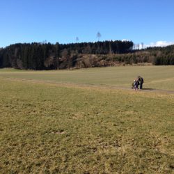 Wanderung mit dem Kinderwagen in Glonn