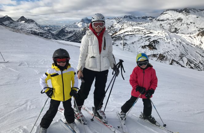 Skifahren mit Kindern rund um München