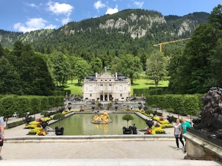 Familienausflug zum Schloss Linderhof