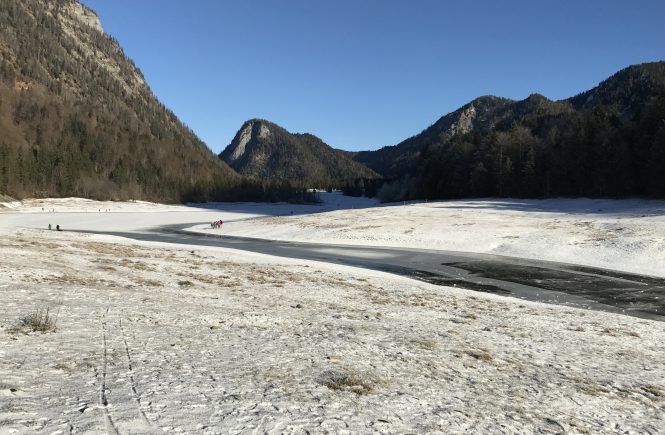 Traumhafte Winterwanderung im Dreiseengebiet "Klein Kanada"