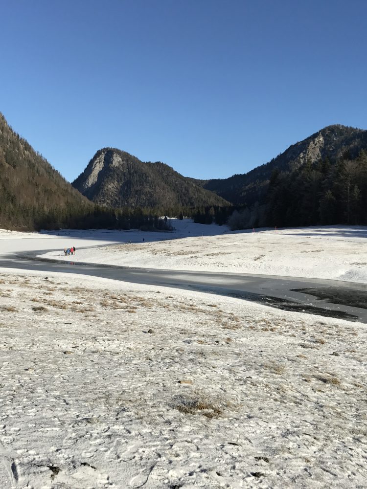 Traumhafte Winterwanderung im Dreiseengebiet "Klein Kanada"