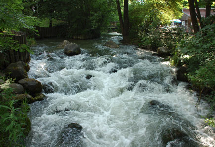 Familien-Fahrradtour an der Isar