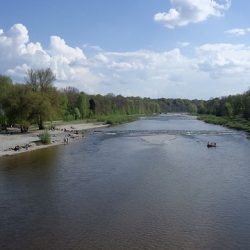 Familien-Fahrradtour an der Isar