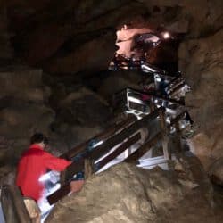 Mit Kindern durch die Lambrechtshöhle im Salzburger Saalachtal