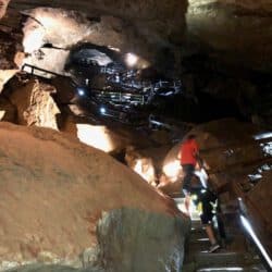 Mit Kindern durch die Lambrechtshöhle im Salzburger Saalachtal