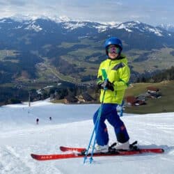 Skifahren im Wilder Kaiser