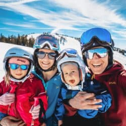Familienbild in der Skiwelt Wilder Kaiser